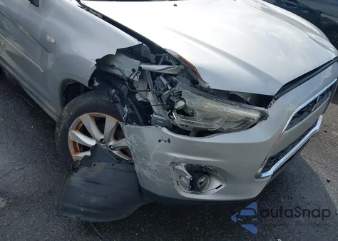 2014 Mitsubishi Outlander Sport Es from USA, damaged, VIN 4A4AP3AU6EE002924